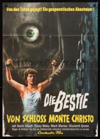 2b293 TOMB OF TORTURE German '64 Antonio Boccaci's Metempsyco, wild Rehak horror artwork!