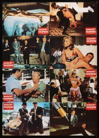 2b148 GOLDFINGER German LC poster R80s great images of Sean Connery as James Bond 007!