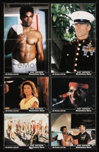 2b149 HEARTBREAK RIDGE German LC poster '86 Clint Eastwood, Marsha Mason, war in Grenada!