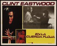 2b064 TIGHTROPE Mexican LC '84 Clint Eastwood is a cop on the edge, Genevieve Bujold!
