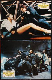 2b088 ADVENTURES OF BUCKAROO BANZAI 10 French LCs 1986 Peter Weller science fiction thriller!