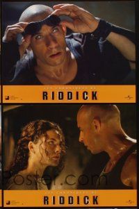 2b103 CHRONICLES OF RIDDICK 8 French LCs '04 Vin Diesel, Colm Feore, Thandie Newton!