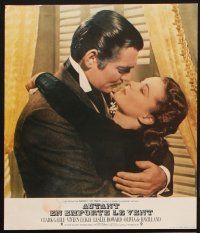 2b112 GONE WITH THE WIND 6 style A French LCs R70s Clark Gable, Vivien Leigh, all-time classic!