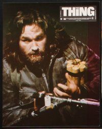 2b108 THING 8 French LCs '82 John Carpenter sci-fi horror starring Kurt Russell!