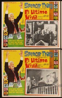 2b044 LAST HURRAH 8 Mexican LCs '58 Basil Rathbone, Donald Crisp, Spencer Tracy!
