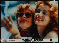 2b006 THELMA & LOUISE 5 Spanish LCs '91 Susan Sarandon & Geena Davis, Ridley Scott classic!