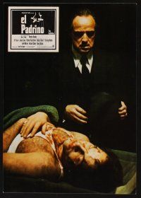 2b002 GODFATHER 2 Spanish LCs '72 Marlon Brando in Francis Ford Coppola crime classic!