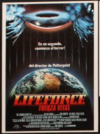 2b003 LIFEFORCE 12 Spanish LCs '85 Tobe Hooper directed, sexy space vampire, cool sci-fi images!