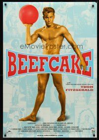 2c075 BEEFCAKE 1sh '99 biography of Bob Mizer, founder of the Athletic Model Guild!