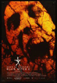 2c094 BLAIR WITCH PROJECT 2 advance DS 1sh '00 Book of Shadows, cool bloody horror image!