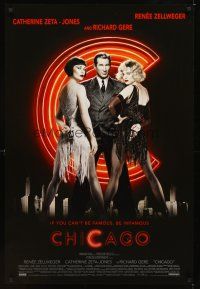 2c136 CHICAGO int'l 1sh '02 sexy dancers Renee Zellweger & Catherine Zeta-Jones, Richard Gere!