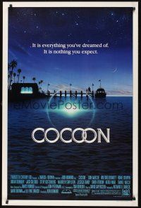 2c146 COCOON 1sh '85 Ron Howard classic, Don Ameche, Wilford Brimley, Tahnee Welch