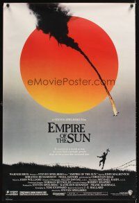 2c222 EMPIRE OF THE SUN 1sh '87 Stephen Spielberg, John Malkovich, first Christian Bale!