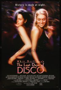 2c375 LAST DAYS OF DISCO int'l 1sh '98 sexy Chloe Sevigny, Kate Beckinsale, Chris Eigeman