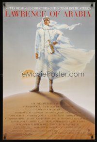 2c380 LAWRENCE OF ARABIA 1sh R89 David Lean classic starring Peter O'Toole!