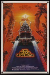 2c407 MAD MAX 2: THE ROAD WARRIOR 1sh '81 Mel Gibson returns as Mad Max, art by Commander!