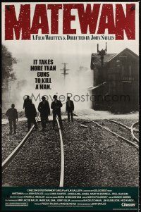 2c426 MATEWAN 1sh '87 James Earl Jones, John Sayles, it takes more than guns to kill a man!