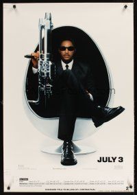 2c434 MEN IN BLACK II heavy stock printer's test teaser 1sh '97 close-up of Will Smith in shades!