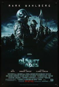 2c520 PLANET OF THE APES style C advance 1sh '01 Tim Burton, great image of huge ape army!