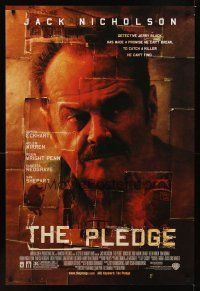 2c523 PLEDGE DS 1sh '01 Jack Nicholson, Patricia Clarkson, directed by Sean Penn!