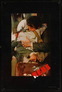 2c556 REDS 1sh '81 Warren Beatty as John Reed & Diane Keaton in Russia!