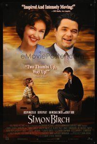 2c628 SIMON BIRCH video 1sh '98 Joseph Mazzello, Ashley Judd, destiny has big plans for him!