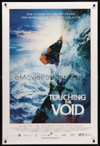 2c714 TOUCHING THE VOID DS 1sh '03 mountain climbing disaster & survival on Siula Grande in Peru!