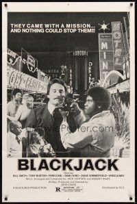 2d116 BLACKJACK 1sh '78 blaxploitation, William Smith & Tony Burton!