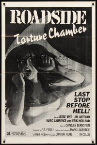 2d232 DADDY'S DEADLY DARLING 1sh R79 last stop before hell, Roadside Torture Chamber!