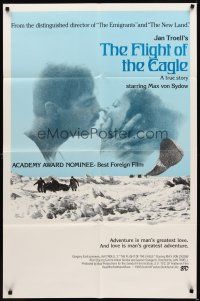 2d340 FLIGHT OF THE EAGLE 1sh '83 Max Von Sydow, North Pole adventure!