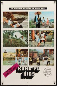 2d493 KUNG-FU KIDS 1sh '80 Lung Fei, Lau Lap Cho, wacky martial arts for children!