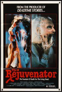 2d729 REJUVENATOR 1sh '88 the Fountain of Youth for the living dead, wild zombie images!