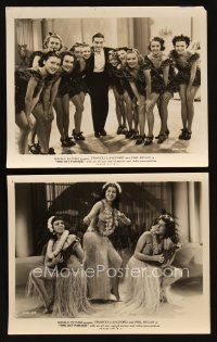 2e717 HIT PARADE 2 8x10 stills '37 Phil Regan & sexy chorus girls, plus dancing Hawaiian girls!