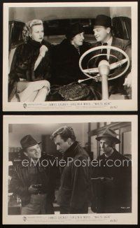 2e763 WHITE HEAT 2 8x10 stills '49 James Cagney, Edmond O'Brien, Virginia Mayo, Wycherly