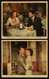 2e249 TEN THOUSAND BEDROOMS 2 color 8x10 stills '57 Dean Martin & sexy Anna Maria Alberghetti!