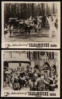 2e104 ADVENTURES OF SCARAMOUCHE 2 English FOH LCs '63 Gerard Barray in the title role!