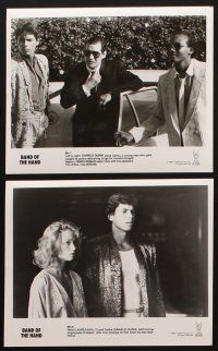 2e366 BAND OF THE HAND 9 8x10 stills '86 Paul Michael Glaser, clean up the streets of Miami!
