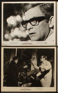 2e409 FUNERAL IN BERLIN 8 8x10 stills '67 Michael Caine as Harry Palmer, sexy girls & spies!