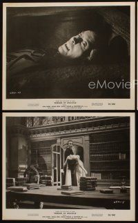 2e670 HORROR OF DRACULA 3 8x10 stills '58 three great images of vampire Christopher Lee!