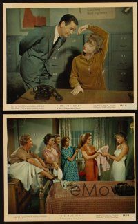 2e221 ASK ANY GIRL 4 color 8x10 stills '59 David Niven, Shirley MacLaine, Gig Young, Claire Kelly