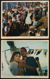 2e121 IN THE COOL OF THE DAY 12 color 8x10 stills '63 Jane Fonda, Peter Finch, Angela Lansbury!