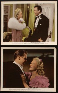 2e209 IRISH EYES ARE SMILING 6 color 8x10 stills '44 Runyon, Dick Haymes, June Haver,Monty Woolley!