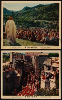 2e102 BEN-HUR 3 color English FOH LCs '60 Haya Harareet, Jesus giving Sermon on the Mount!