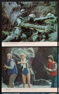 2e078 HUMANOIDS FROM THE DEEP 8 color English FOH LCs '80 cool horror FX images, Doug McClure