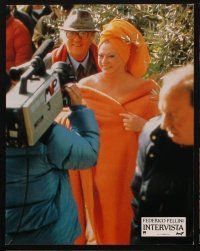 2e069 INTERVISTA 12 French LCs '87 Federico Fellini, Italian, Marcello Mastroianni, Anita Ekberg