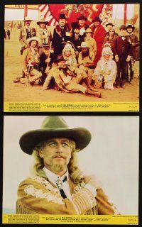 2e145 BUFFALO BILL & THE INDIANS 8 8x10 mini LCs '76 Paul Newman as William F. Cody, Burt Lancaster