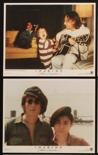 2e207 IMAGINE 6 8x10 mini LCs '88 great images of former Beatle John Lennon & Sean, Yoko Ono!