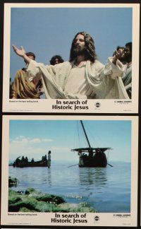 2e208 IN SEARCH OF HISTORIC JESUS 6 8x10 mini LCs '79 religious documentary, art of The Son of God!