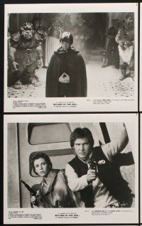 2e010 RETURN OF THE JEDI presskit w/ 16 stills '83 George Lucas classic, introducing the Ewoks!