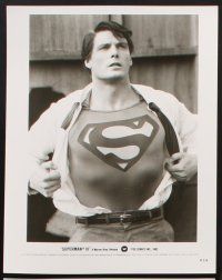 2e002 SUPERMAN III presskit w/ 26 stills '83 Christopher Reeve, Richard Pryor, Margot Kidder